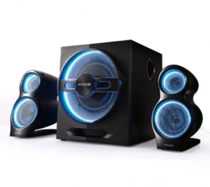 Microlab T10 Aktivni drveni zvucnici 2.1 56W RMS(24W, 2x16W) BLUETOOTH daljinski , 3.5mm - Img 2