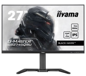 Monitor 27" Iiyama GB2745QSU-B2 IPS 2560x1440/100Hz/1ms/HDMI/DP/USB/pivot