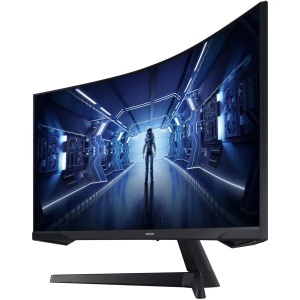 Monitor 34" Samsung Odyssey C34G55TWWP VA 3440x1440/165Hz/1ms/HDMI/DP/zakrivljen - Img 6