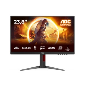 Monitor AOC 24G4HA 23.8"/FHD/1920x1080/200Hz/0,5ms/HDMI/DP