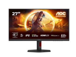 Monitor AOC U27G4R 27"/IPS/3840x2160/320Hz FHD 160Hz UHD/1ms/HDMIx2,DP,USB/Adaptive sync/VESA/crna - Img 2