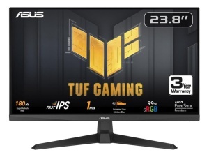 Monitor ASUS TUF VG249Q3A 23.8"/IPS/1920x1080/180Hz/1ms GtG/HDMIx2,DP/freesync/VESA/zvucnici/crna - Img 3
