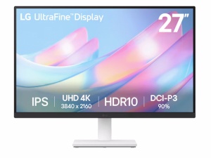 Monitor LG 27US550-W 27"/IPS/3840x2160/60Hz/5ms GtG/HDMIx2,DP/pivot,visina/crno bela - Img 3