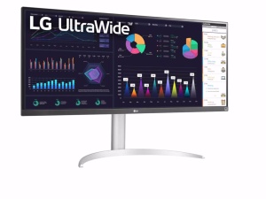 Monitor LG 34WQ650-W 34"/IPS,21:9/2560x1080/100Hz/5ms GtG/HDMI,DP,USB C/freesync/VESA/visina/srebrna