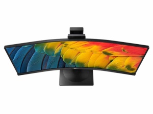 Monitor PHILIPS 34B1U5600CH/00 34"/VA,zakrivljen,21:9/3440x1440/120Hz/4msGTG/HDMI,DP,USB C/kamera - Img 2