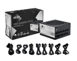 MSI PRO A1000PL PCIE5 1000W napajanje 7Y - Img 2