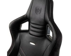 NOBLECHAIRS EPIC Gaming stolica crno-zlatna - Img 3