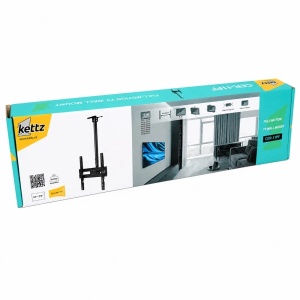 Nosač za TV Kettz CER-11PF 32-75/vesa max 400x400/45kg/plafonski - Img 4