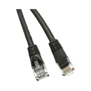 Patchcord kabl UTP cat5e CCA 0,5m crni