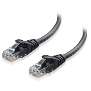 Patchcord kabl UTP cat6 CCA 1m crni