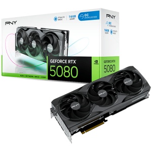 PNY Video Card NVidia GeForce RTX 5080 16GB Overclocked Triple Fan DLSS 4 VCG508016TFXPB1-O - Img 5