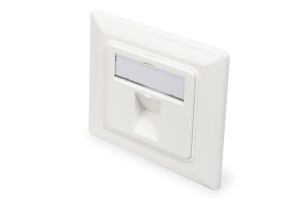 Poklopac uticnice 1port sa zastitom DIGITUS DN93811