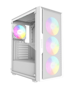 Računar Ryzen 5 5500/16GB/M.2 1TB/RX 7600 8GB/650W/White - Img 2