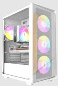 Računar Ryzen 7 5700/32GB/M.2 1TB/RX 9060 XT 16GB/700W White