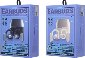 REMAX P1 WHITE Air Conduction Earbuds OpenBuds - Img 2