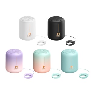 REMAX RB-H1 Purple/pink Blue Sky Mirror Portable Wireless Speaker - Img 2
