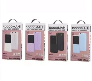 REMAX RPP-679 Black 20W+QC 22.5W Power Bank with 2 Fast Ch. Cables 10000mAh - Img 3