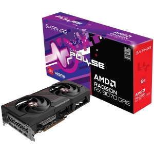 SAPPHIRE PULSE AMD RADEON RX 9070 GRE GAMING OC 12GB DUAL HDMI / DUAL DP 11354-01-20G