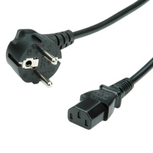 Secomp Value 220V, Schuko i IEC 320-C13, 1.8m