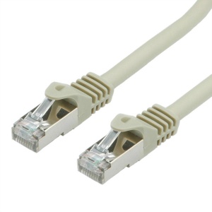 Secomp Value S/FTP (PiMF) PatchCord Cat6/Cl.E, siva, 10.0m - Img 2