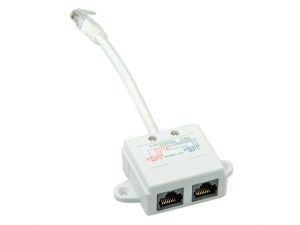 Secomp Value T Adapter, 1xRJ45 M to 2xRJ45 F, UTP