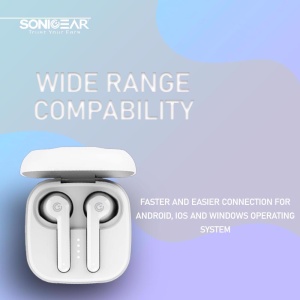 Sonicgear Earpump TWS 1 White - Img 2