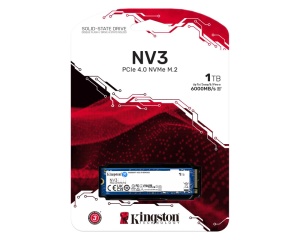 SSD Kingston 1TB M.2 NVMe PCIe 4.0 SNV3S/1000G NV3 Series