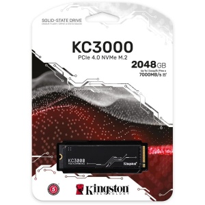 SSD M.2 2TB Kingston KC3000 NVMe PCle 4.0x4 - Img 2