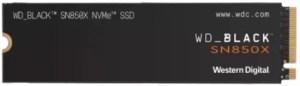 SSD M.2 NVMe 8TB WD Black SN850X PCIe 4.0x4 7300/6600MBs WDS800T2X0E