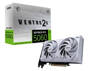 SVGA MSI RTX 5060 8GB Ventus White 2X OC GDDR7 - Img 3