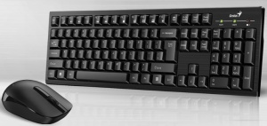 Tast+Mis USB Wireless Genius KM-8101 YU,BLACK, 2,4GHz *