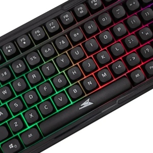 Tastatatura + miš Baracuda ORCA Full Layout/Membranska/RGB/US + 7200DPI/Optički/Crna - Img 4