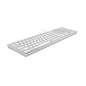 Tastatura Genius SlimStar 126 USB US bela * - Img 3