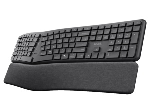 Tastatura TRUST KEYRA ERGO MULTI WRLS KEYBOARD US - Img 2