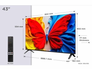 Televizor TCL 43S5K/QLED/43"/Full HD/60Hz/Android TV/crna* - Img 3