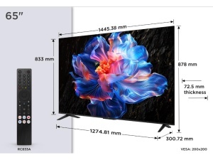Televizor TCL 65V6C/LED/65"/4K UHD/60Hz/Google TV/crna* - Img 2