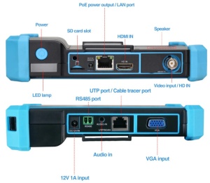Tester za IP kamere IPC-5100C Plus 5inc IPS touch screen 1920x1080 - Img 1