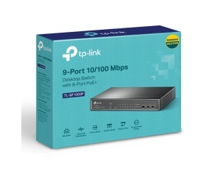 TP-LINK SF1009P desktop PoE switch 9 porta * - Img 2