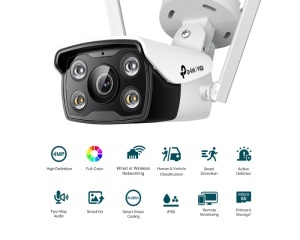 TP-LINK VIGI C340-W Bullet kamera WiFi Full-Colour 4mm IR30m - Img 1