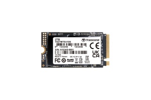 Transcend M.2 NVMe 2TB, 2242, PCIe Gen 4x4, 3D TLC, DRAM-less, Read up to 5000 MB/s, Write up to 4300 MB/s, Single-sided TS2TMTE410S