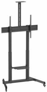 TVS-100T-03 Gembird Mobilni sto sa tockicima, tilt, 60-100, crne boje - Img 2