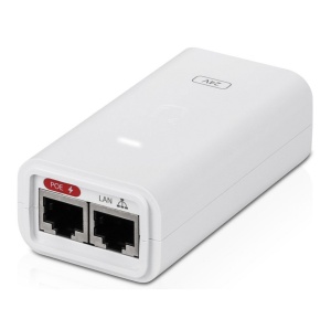 Ubiquiti Power supply 24V 0.5A Gigabit with PoE injector, POE-24-12W-G-WH