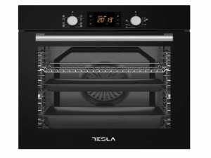 Ugradna rerna TESLA BO900SB ventilatorska/80L/mehanicka/crna - Img 5