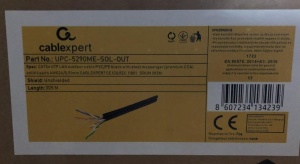 UPC-5290ME-SOL-OUT Gembird, UTP cat.5E Outdoor+SAJLA, solid 24AWG, PREMIUM CCA kotur pun presek 305m - Img 3