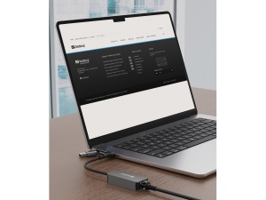 USB adpater Sandberg 136-68 USB-C/A na RJ-45 Gigabit - Img 3