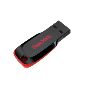 USB FLASH SanDisk 64GB Cruzer Blade USB2.0, SDCZ50-064G-B35 * - Img 1