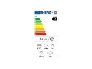 Veš mašina TESLA WF71460T/inverter/7kg/1400 obrtaja/A/85x59,5x49,5cm/bela - Img 4