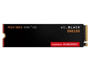 WD 2TB M.2 NVMe SSD Gen5 WDS200T1X0M SN8100 Black - Img 2