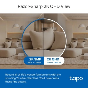 Wi-Fi kamera TP-Link Tapo C220 PZT/4MP/QHD/do 512GB - Img 6