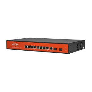 Wi-Tek WI-PMS310GF-UPS+ 8GE+2SFP Ports 24V-48V Mixed L2 Managed UPS No-Break PoE Switch with 8-Port PoE - Img 2